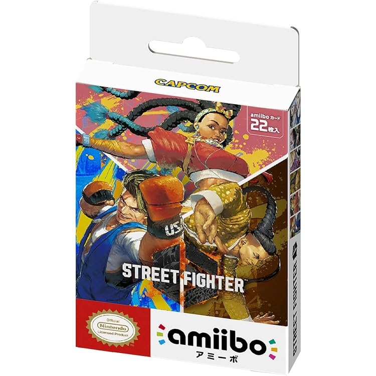 Amazon.co.jp: ストリートファイター6 amiiboカード ブースターパック